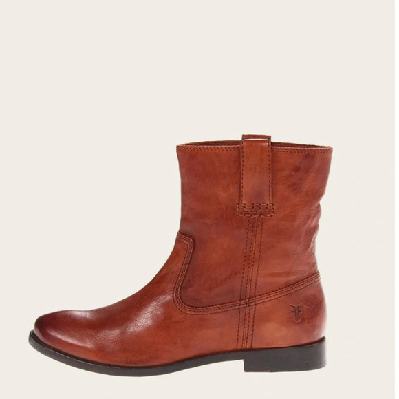 Frye  Anna SHORTIE leather boots - Picture 1 of 4